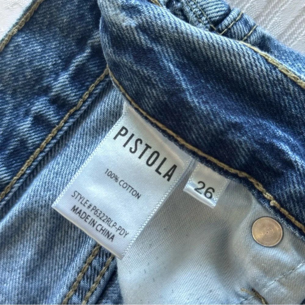 Pistola Cassie High Rise Straight Jeans
